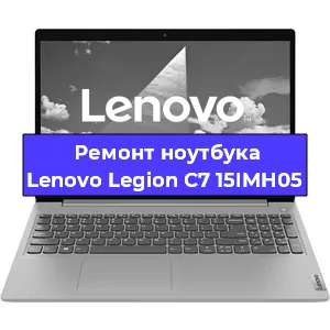 Чистка от пыли и замена термопасты на ноутбуке Lenovo Legion C7 15IMH05 в Красноярске